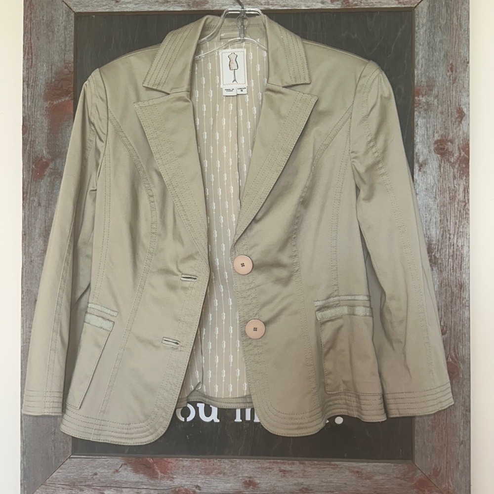 ✨Host Pick✨Vintage Nanette Lepore Women’s Stretch Suit Jacket